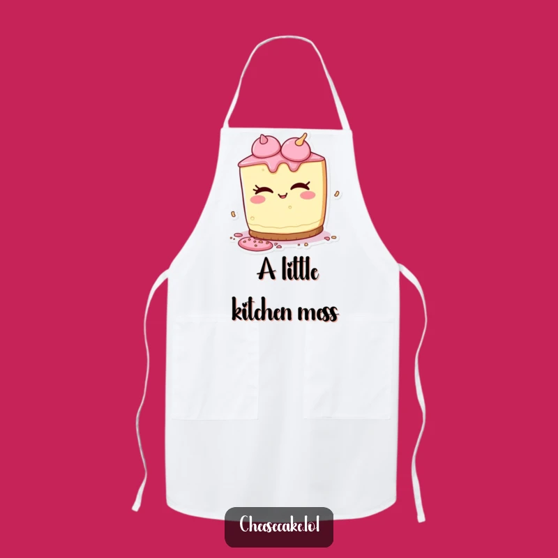 Funny Cheesecake Sprinkles Apron - Joyful Baker's Kitchenwear