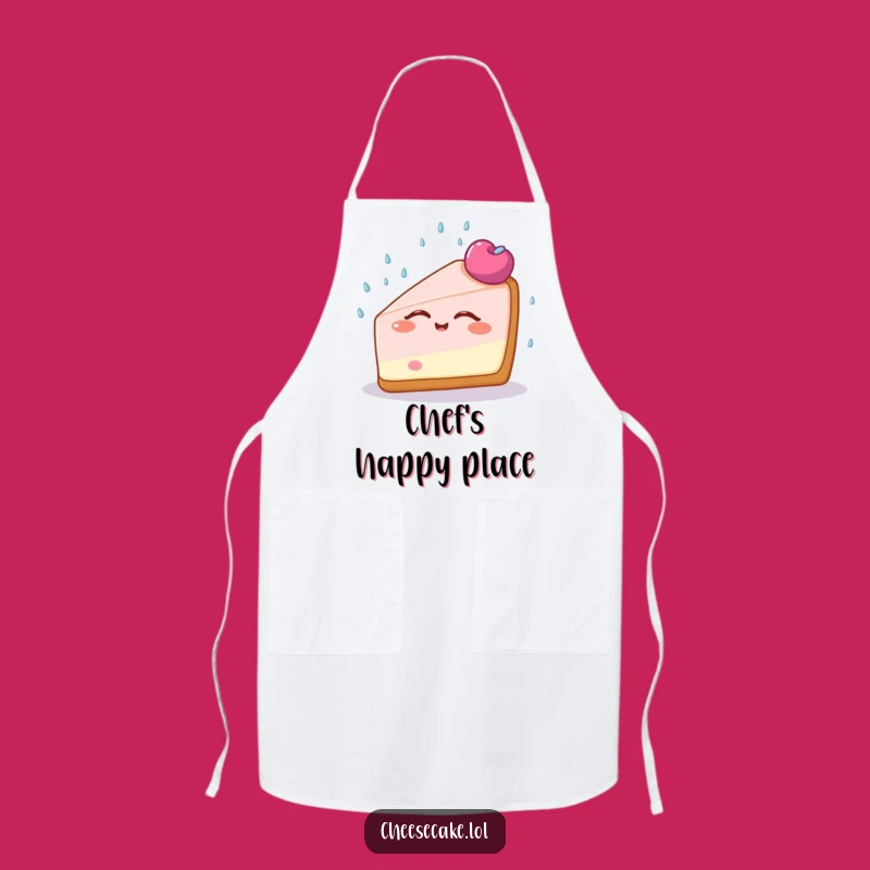 Funny Cheesecake Bliss Apron: Cook With Calm And Sprinkles, A Deliciously Funny Gift