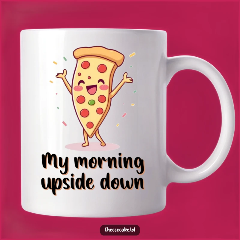 Funny Pizza Slice Handstand Mug: A Hilarious and Perfect Treat for Pizza Lovers