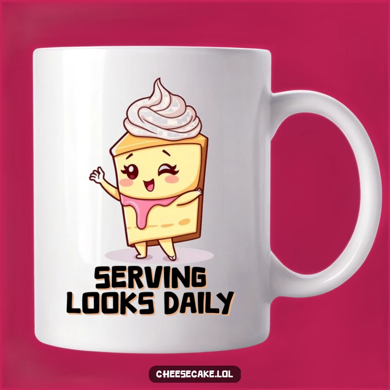 Funny Diva Cheesecake Mug: Sassy Dessert Style for Fabulous Mornings