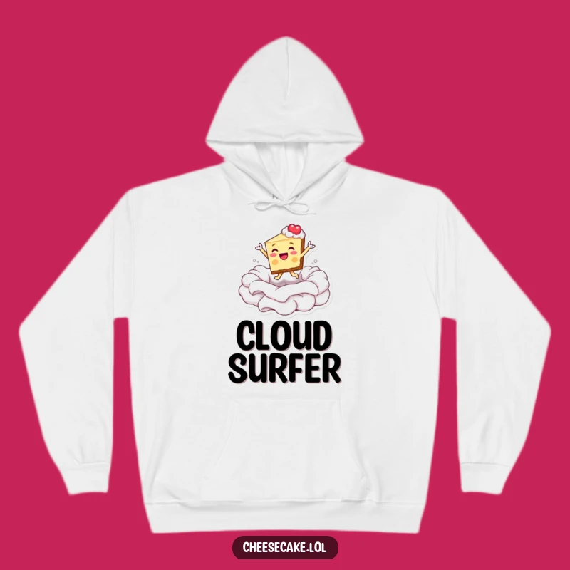 Funny Cheesecake Dive Hoodie: Cozy Up in Dessert Bliss