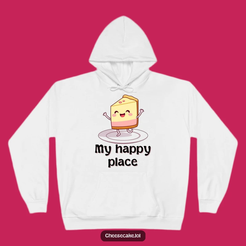 Funny Dancing Cheesecake Hoodie: Cozy Up with a Slice of Pure Fun