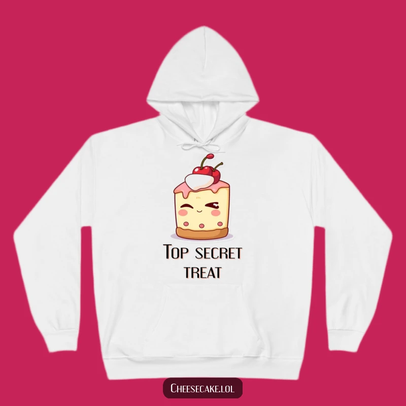 Funny Sly Cheesecake Hoodie: Cozy Up with Cheeky Charm