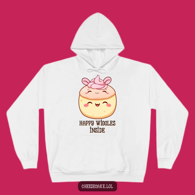 Funny Cake Ear Wiggle Hoodie: Cozy Frosting Comfort for Joyful Humor