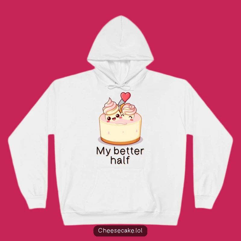 Funny Cheesecake Frosting Hoodie: Cozy Baker's Treat Gift