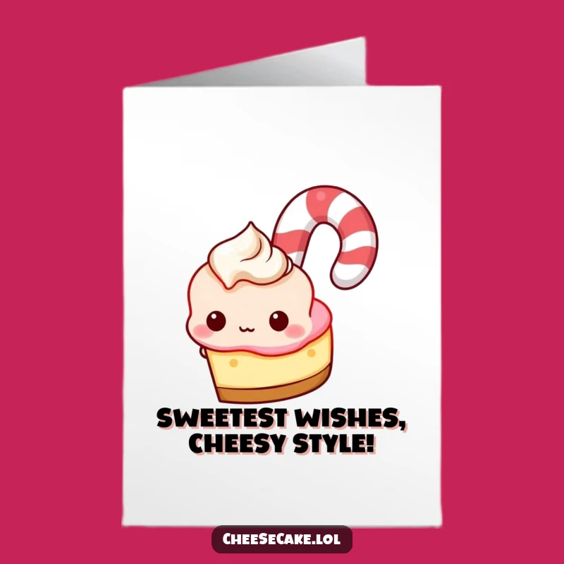 Free Printable Birthday Card: Funny Cheesecake Peeking, Hilarious Downloadable Gift