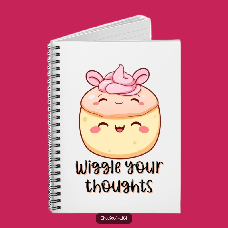 Funny Cake Ear Wiggle Notebook: Happy Frosting Journal for Joyful Writing
