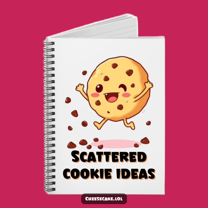 Funny Jumping Cookie Notebook: Jot Down Sweet Ideas with This Funny Gift!