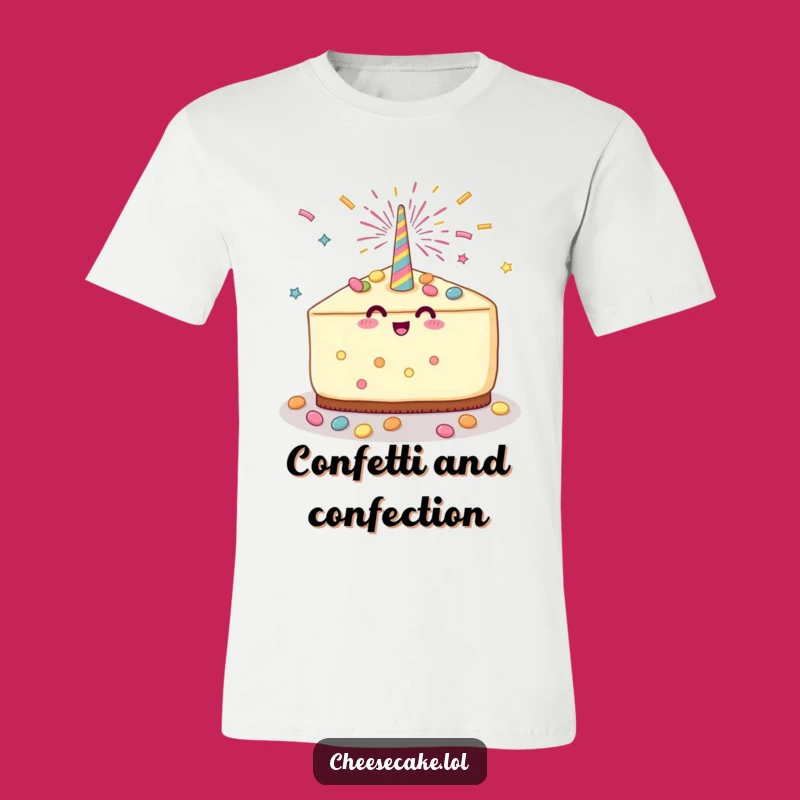 Funny Cheesecake Party T-Shirt: Candy Shower Celebration, An Epic Funny Gift