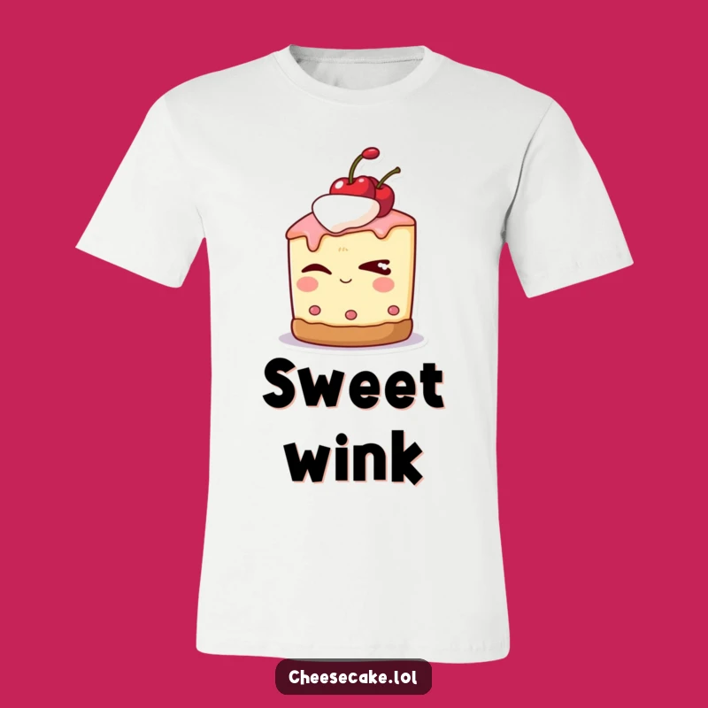 Funny Sly Cheesecake T-Shirt: Wear Your Sweetest Secret