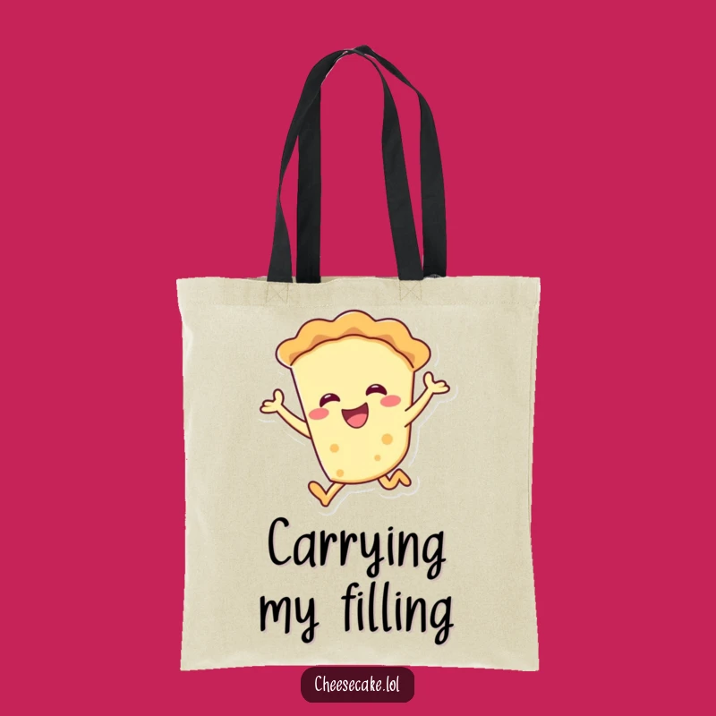 Funny Pie Leap Tote Bag: Carry Your Treats with Hilarious Flair